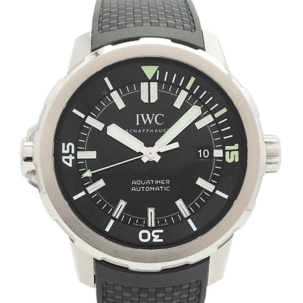 IWC Schaffhausen Aquatimer IW329002 Black Dial Men's Watch